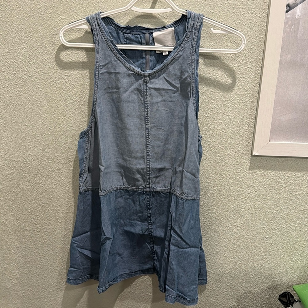 Denim Blouse with Timeless Appeal